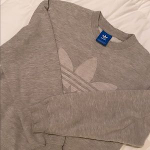 Grey Adidas Sweatshirt